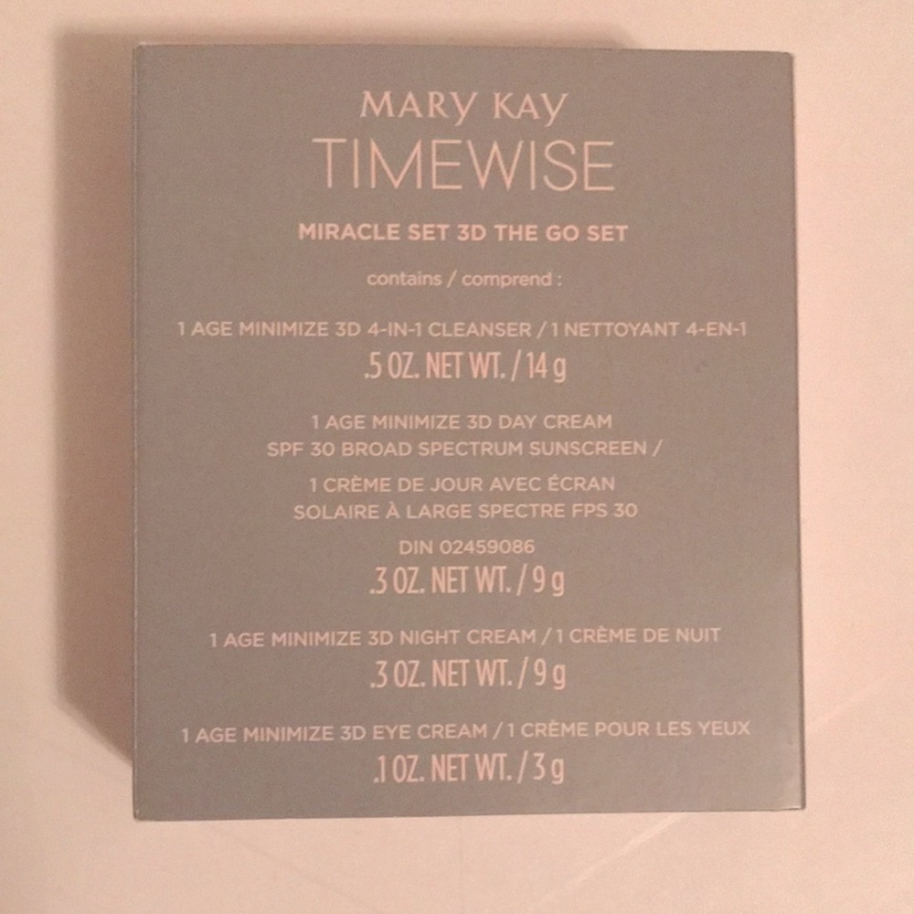 Mary Kay Time Wise Miracle 3D “the go set”